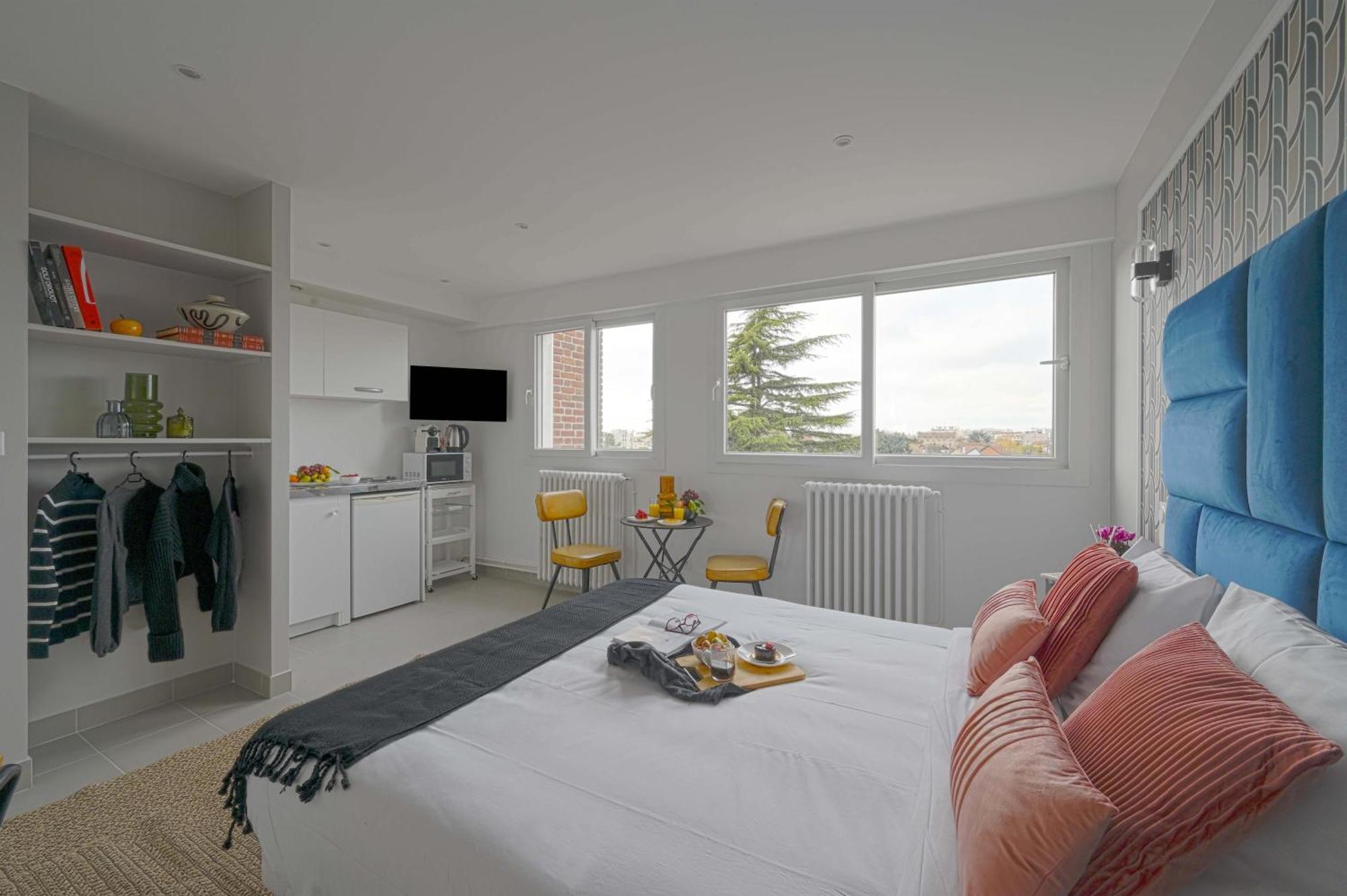 Modern Bright Apartment In Appart'Hotel Saint-Maur-des-Fossés Exterior photo