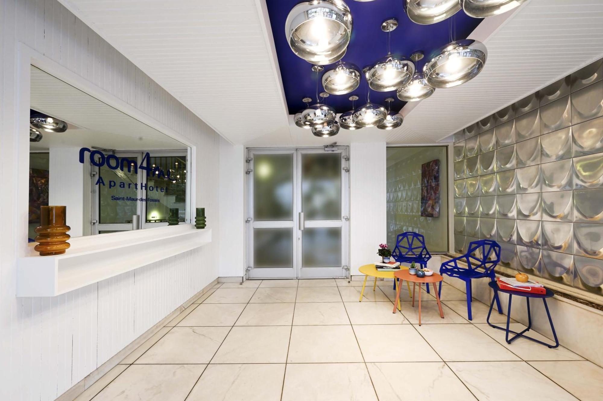 Modern Bright Apartment In Appart'Hotel Saint-Maur-des-Fossés Exterior photo