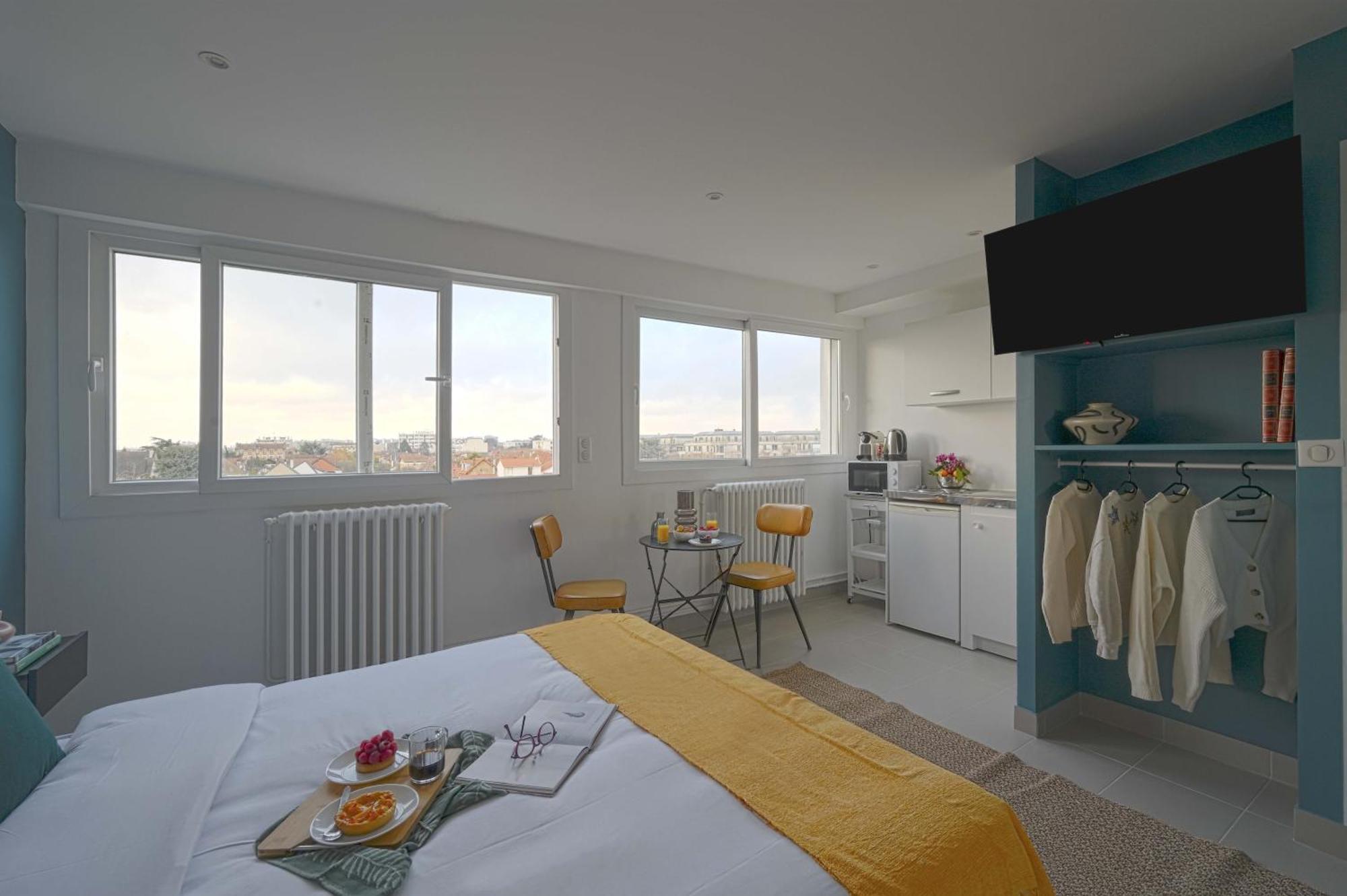 Modern Bright Apartment In Appart'Hotel Saint-Maur-des-Fossés Exterior photo